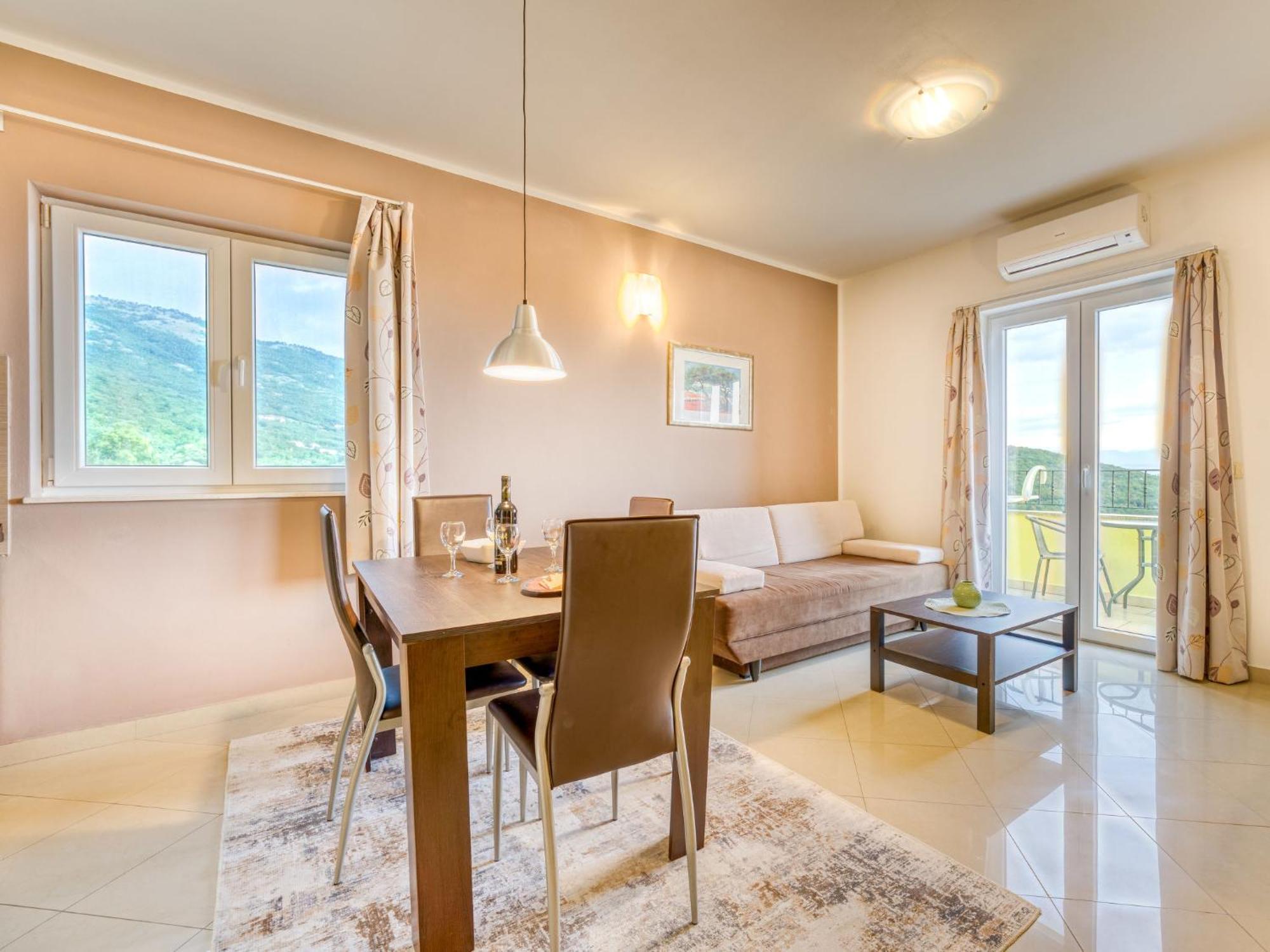Apartment Villa Tara-2 Brseč Esterno foto